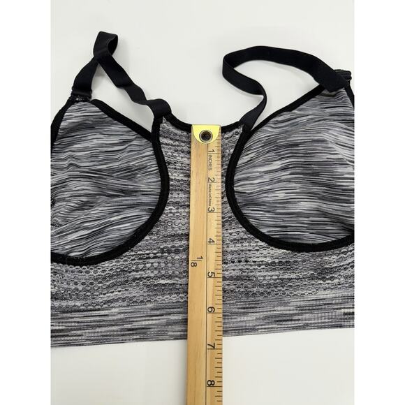 Unbranded Womens Sports Bra Size Unknown Black Heather Racerback PullOn Unpadded - Picture 8 of 9